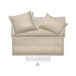 Schlossberg Clark Sable-Blanc Satin Noblesse bed linen