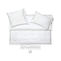 Schlossberg Jardin Jacquard Satin Blanc