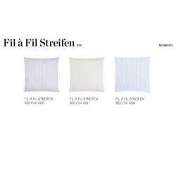 C. Fischbacher Fil à Fil Streifen 852 bed linen