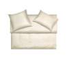 Schlossberg Talis Jacquard Satin Bettwäsche Beige