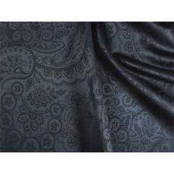 Schlossberg Talis Jacquard Satin Bettwäsche Bleu