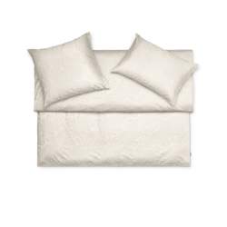 Schlossberg Talis Jacquard Satin bed linen Ecru