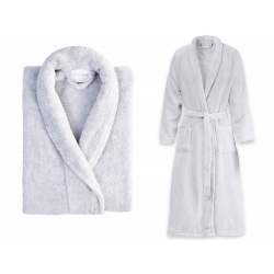 C. Fischbacher Bathrobe Cocoon 035 Silver