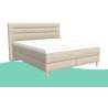 Bico Basics Boxspring Bed Calla 180x200 cm - Sand - Topper Premium - Headboard Button