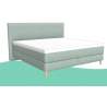 Bico Basics Boxspring Bed Calla 200x200 cm - Mint - Topper Premium - Headboard Classic