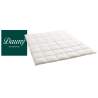 Dauny Eiderdaunen Duvet Caro Light Seide Alpha Jacquard