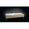 Swissplus Singolo divano letto completo piedi rotondi