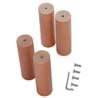 Bico Fuss Set Holz Buche natur