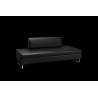 Swissplus Doppio Bettsofa komplett Kufenfüssen verchromt