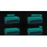 Swissplus Doppio sofa - lit complet Version 4