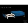 Swissplus Hocker Footstool bed complete feet square