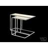 Swissplus table de nuit en acier inox