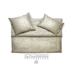 Schlossberg Rami Beige Jacquard Deluxe housse taie