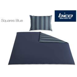 Bico Squares Blue Biancheria da letto
