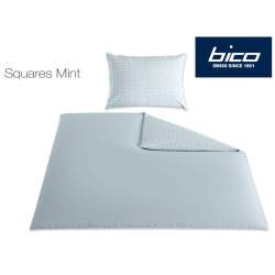 Bico Squares Mint Linge de lit