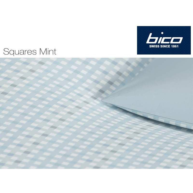 Bico Squares Mint Linge de lit