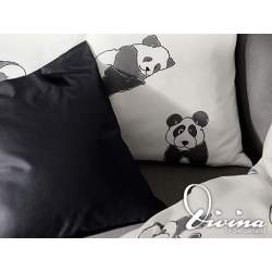 Divina Panda Mako Satin biancheria di letto