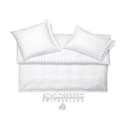 Schlossberg Marquise Blanc Satin Exquisit housse taie