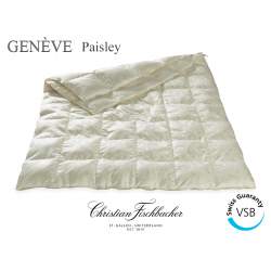 Genève 4-Seasons paneled quilt Pure silk Paisley