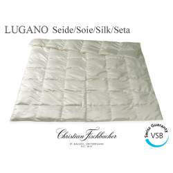 Lugano Light Down Paneled Quilt Pure Silk