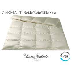 Zermatt Winter Paneled Quilt Pure Silk
