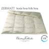 Zermatt Winter Paneled Quilt Pure Silk
