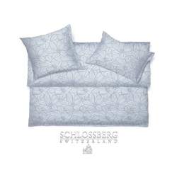 Magnolia Jacquard Satin Gris