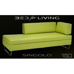 Swissplus Singolo sofa-bed complete feet skid