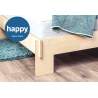 Happy bed frame with slatted base