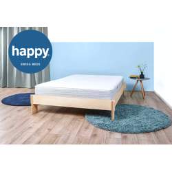Happy bed frame with slatted base