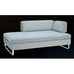 Swissplus Spazio Double bed sofa complete feet skid