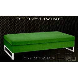Swissplus Spazio Canapé-lit double complet à pieds carrés