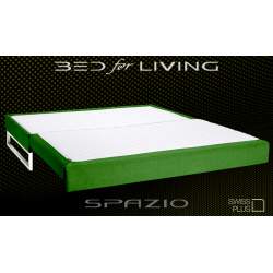 Swissplus Spazio Canapé-lit double complet à pieds carrés