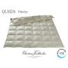 Queen Piumino Eider leggero con Cassette Pura Seta Paisley