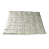 Queen Eider Light Down Paneled Quilt Pure Silk