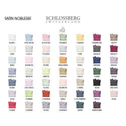 Schlossberg Satin Noblesse housse-taie Couleurs