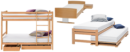 Bed with bedframe 
